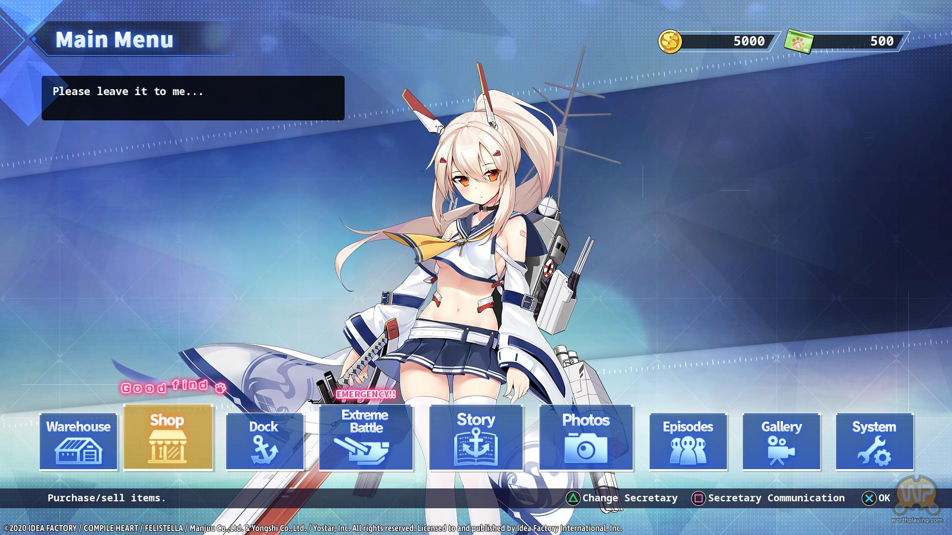 Worthplaying 'Azur Lane Crosswave' (ALL) Introduces New Characters