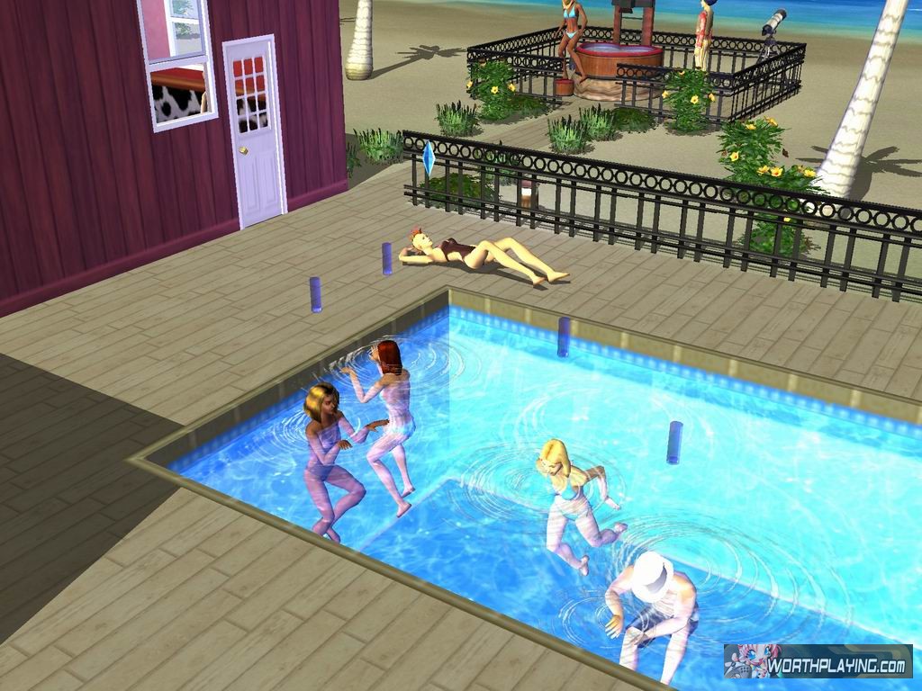 Worthplaying Gamecube Review - 'The Sims Bustin' Out.