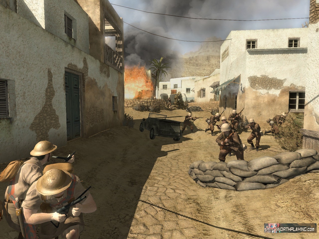 Игра колой дьюти 2. Call of Duty 2. Британские солдаты Call of Duty 2. Call of Duty 2 Африка. Cod2 игра.