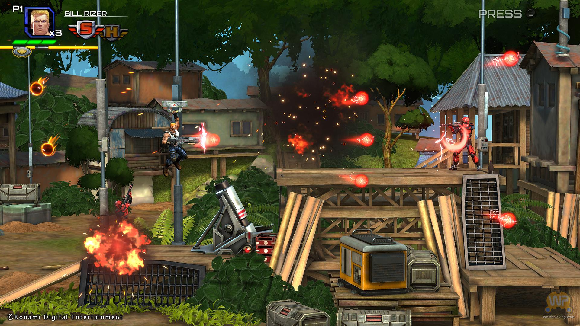 Worthplaying  'Contra: Operation Galuga' Reveals More Game