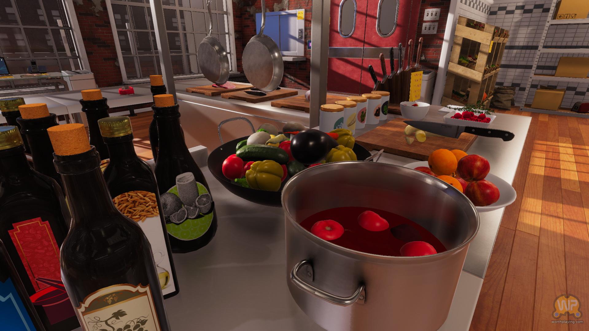 Worthplaying  PC VR Review - 'Cooking Simulator VR