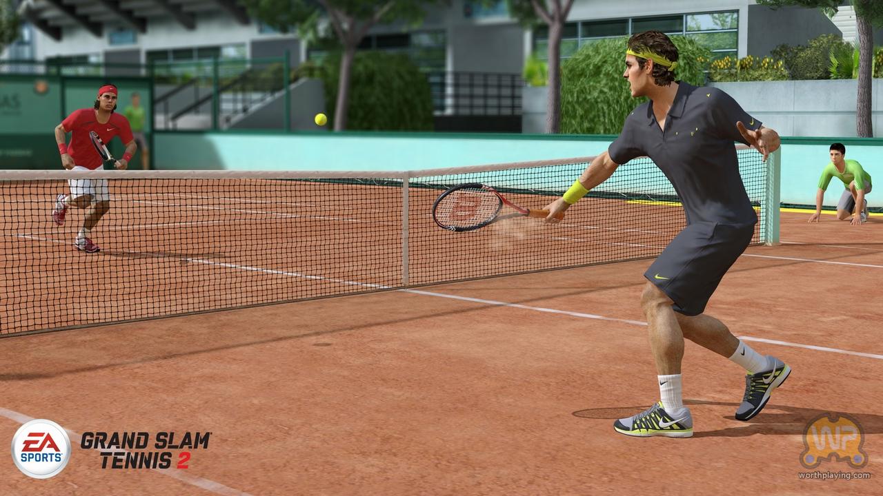 Новая теннисная игра. Гранд-слэм теннис. Grand Slam Tennis 2. Игра в теннис. Спорт теннис.