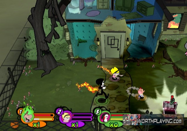 The Grim Adventures of Billy and Mandy - PS2 Gameplay Full HD