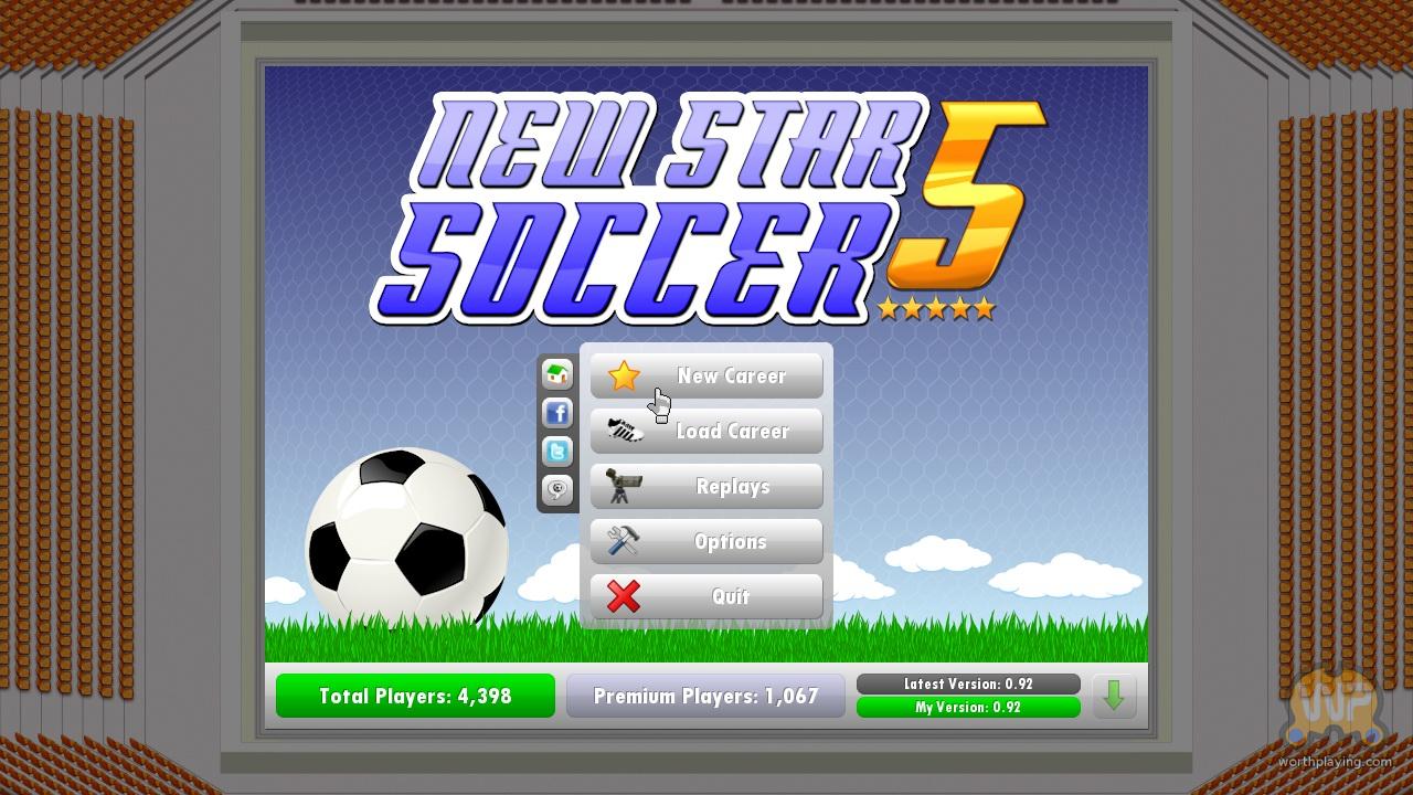 New star videos. New Star Soccer 5. Soccer Stars. Футбол дос Star Soccer. Soccer 2 Players игра.
