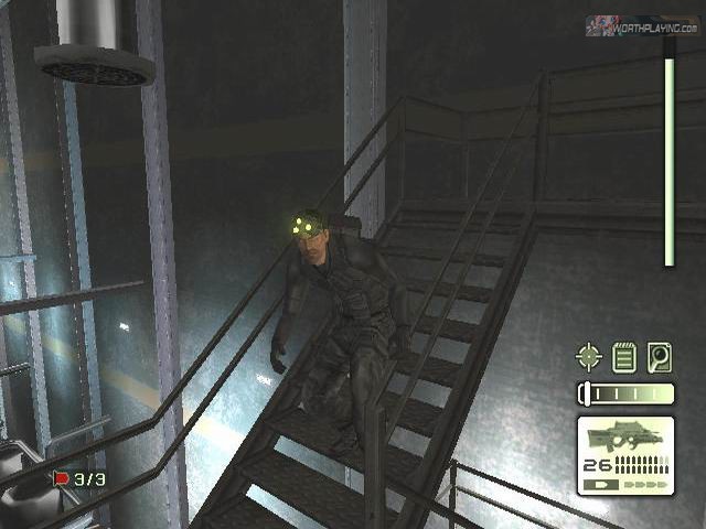 Worthplaying 'Splinter Cell' (PS2) - Screens.