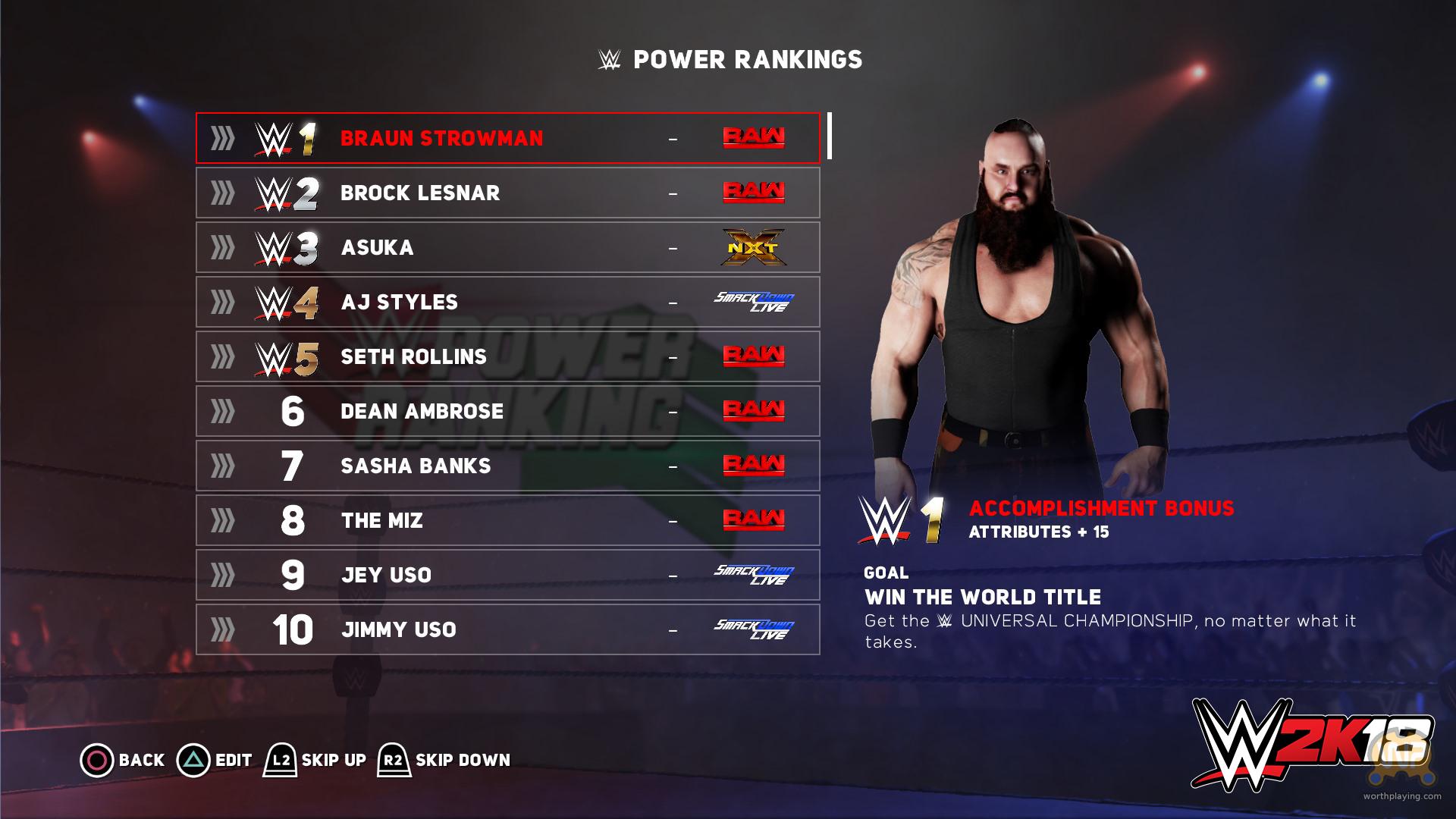 Power ranks. WWE 2k18. WWE 2k18 Roster. Титулы в игре WWE 2k18. WWE game Mode.